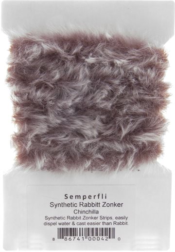 SemperFli Synthetic Rabbit Zonker Chinchilla